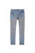 PURPLE BRAND P001 Vintage Indigo Faded Grey Mens Apparel